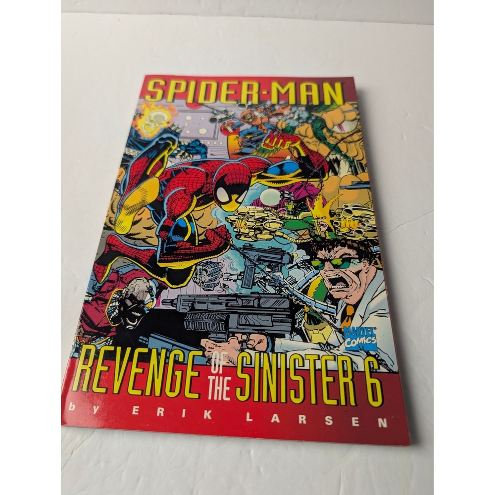 Spider-Man Revenge of the Sinister Six TPB Erik Larsen Marvel Graphic Novel 1st
